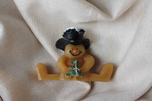 Sitting Snowman